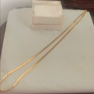Gold Toned 24 inch Necklace